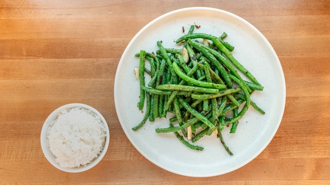 Dry Sauteed String Bean (Gluten Free)