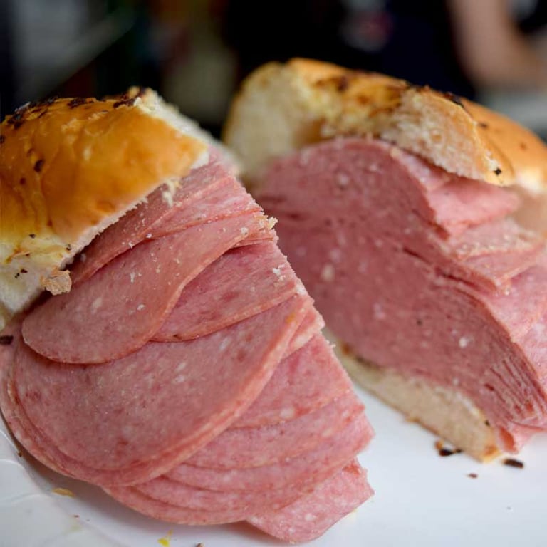 Soft Salami Sandwich