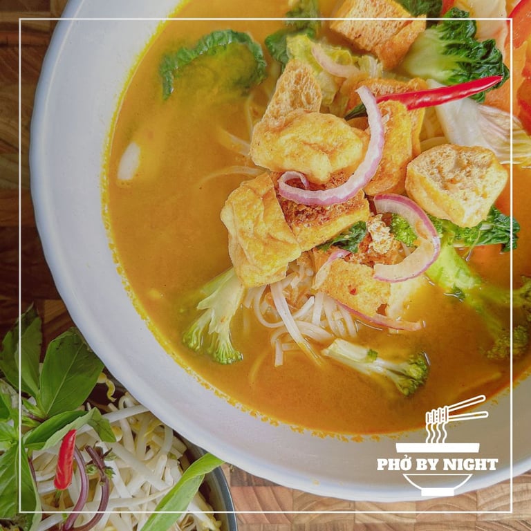 #53 - Vegetarian Pho in Tom Yum Goong Soup*