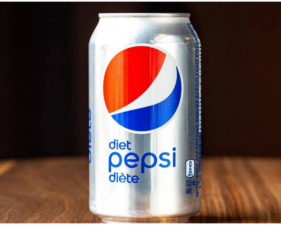 Diet Pepsi Can