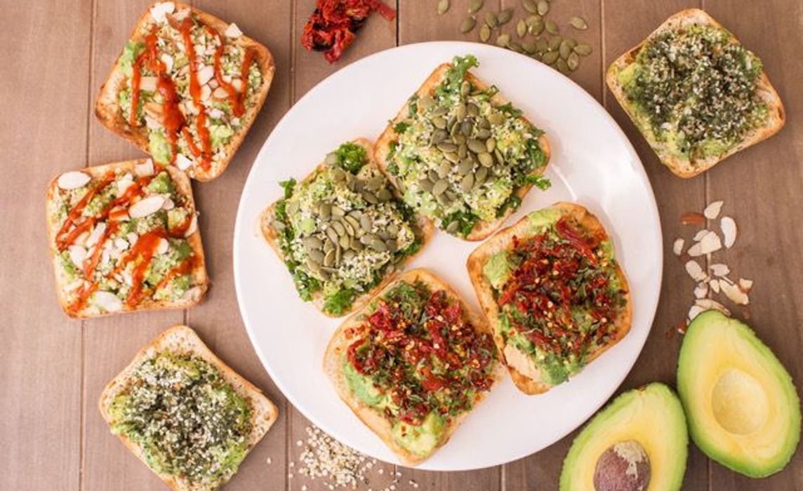 Hummus Avocado Toast