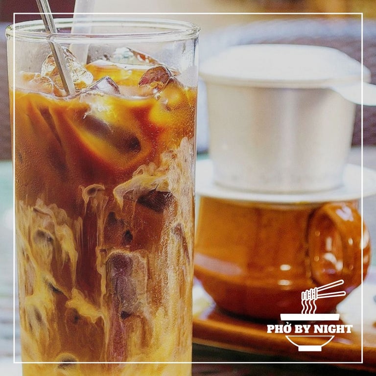 Famous Vietnamese Iced Coffee