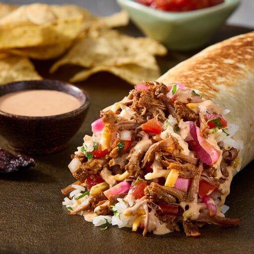 Fan Fav Pork Burrito