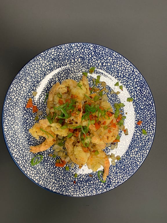 Salt and pepper shrimps