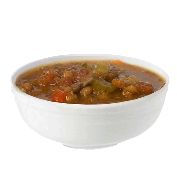 Lentil Mushroom Chili Hot Soup — 16oz