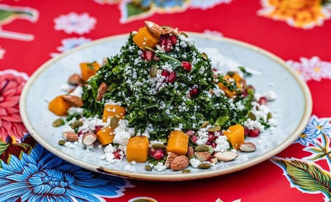 Kale And Pomagranate Salad