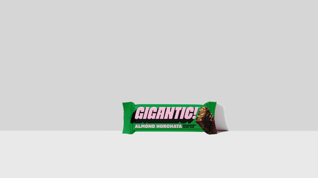 Gigantic Semi Sweet Almond Horchata Candy Bar