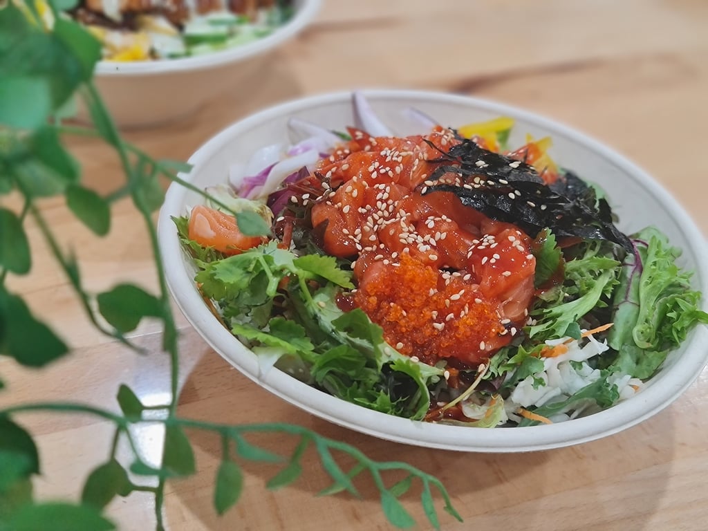 VOLCANO(SALMON SASHIMI)