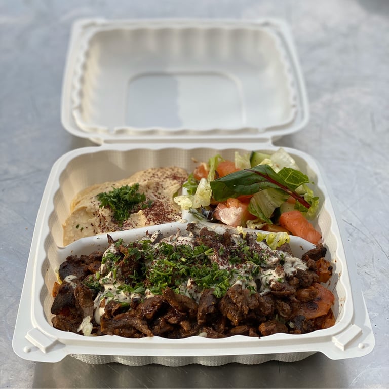 Lamb & Beef Shawerma Plate