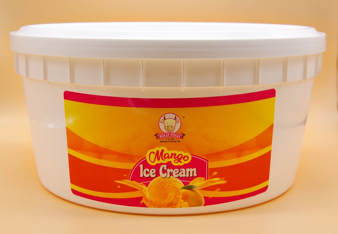 Chunky Mango Ice Cream Tub 4.2L