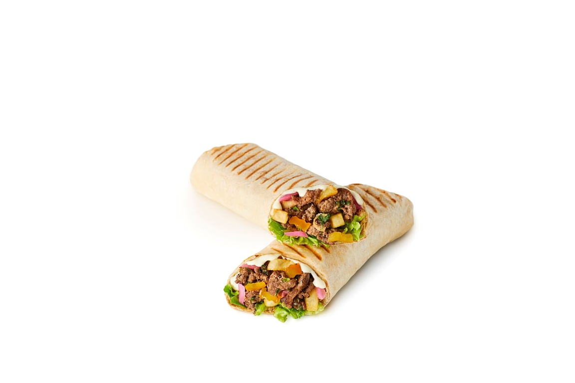 SAJ Lamb Shawarma Wrap
