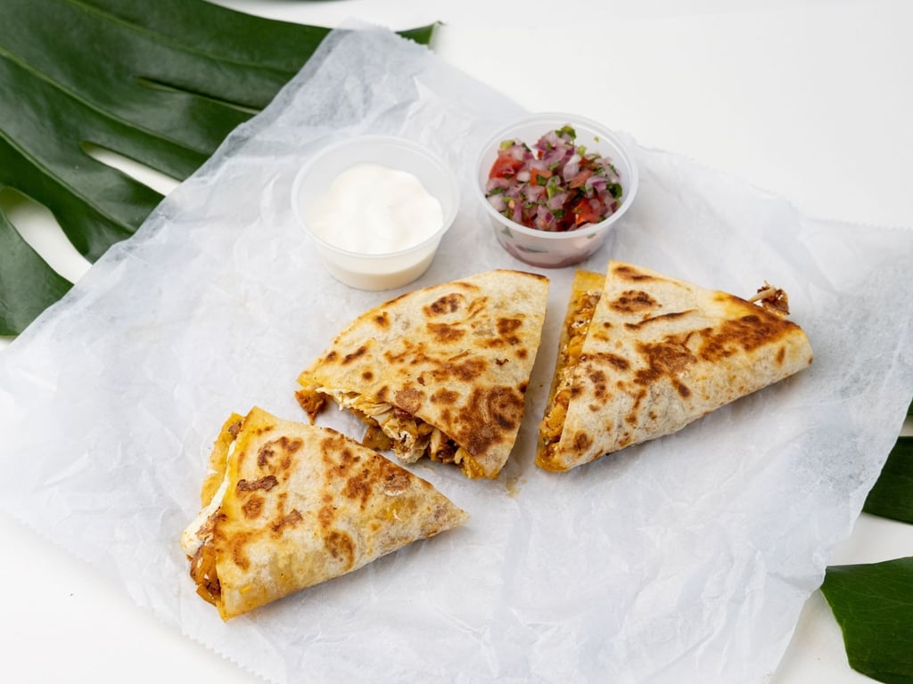 Grilled Chicken Quesadilla