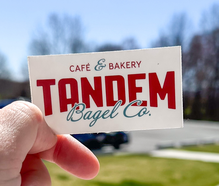 Tandem Logo Sticker