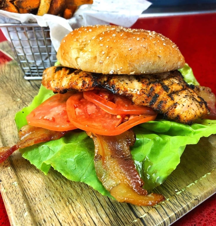 Salmon BLT