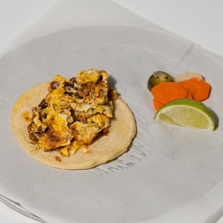 Chorizo Breakfast Taco