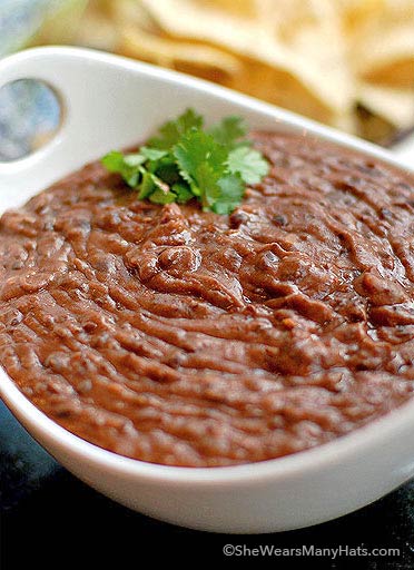 Refried Chipotle beans