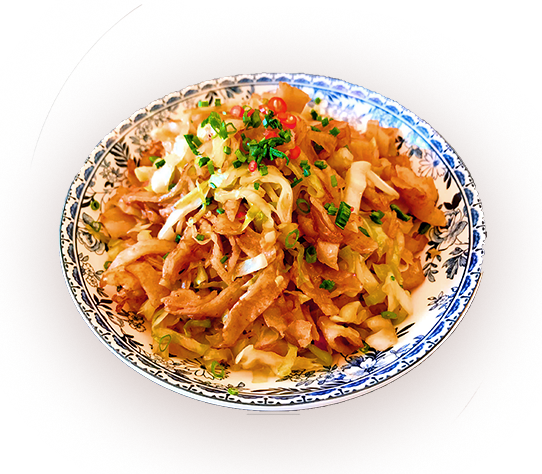 Chopped Pancake & Pork 肉丝炒饼