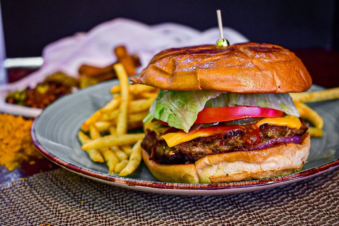 Punjabi Chicken Burger
