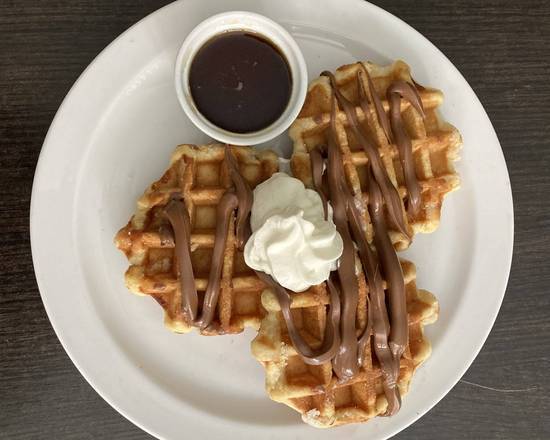 Nutella Waffles ( 2 piece )