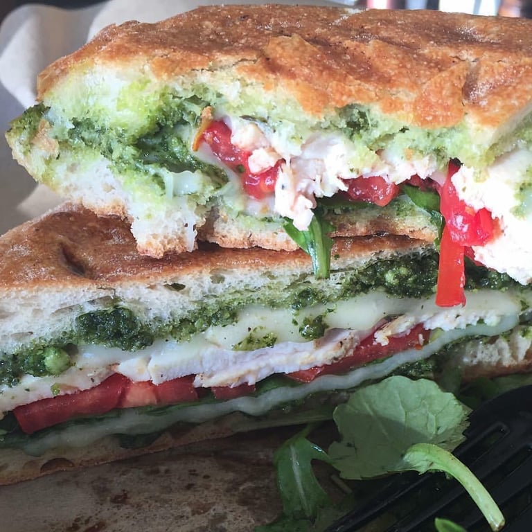 Pesto Chicken Panini