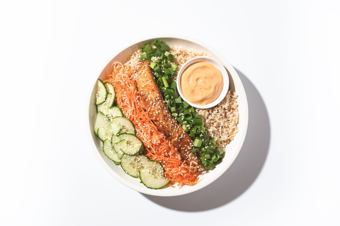 Miso Salmon Bowl