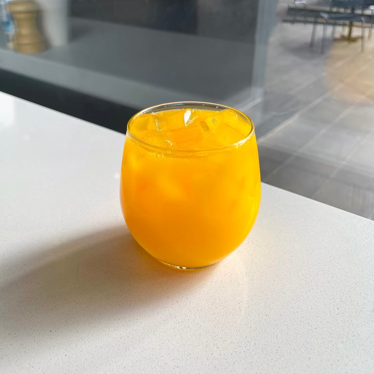 Fresh Orange Juice .