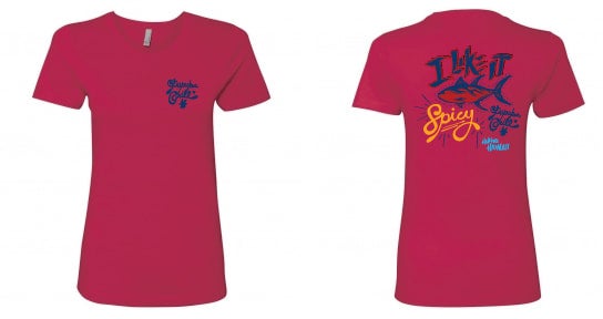 Women’s Original Woolley Design “I like it Spicy” (Red)
