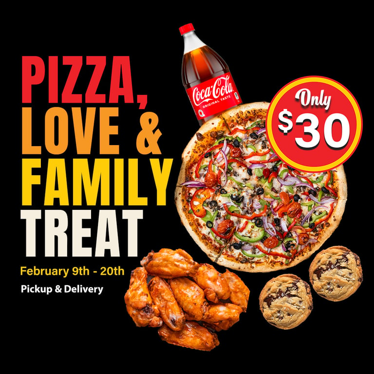 Pizza, Love & Family Treat