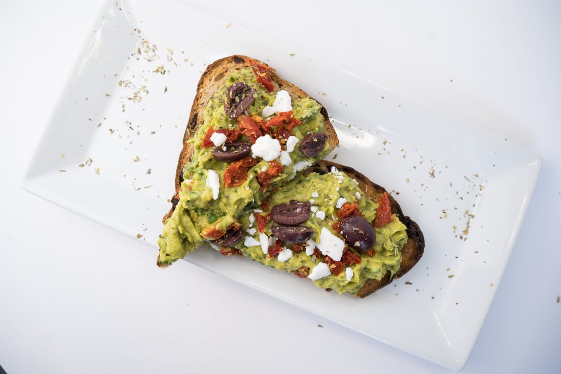 Mediterranean Avocado Toast