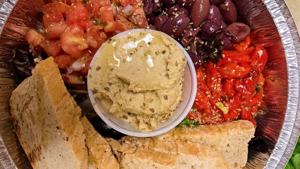 Hummus Platter Vegan