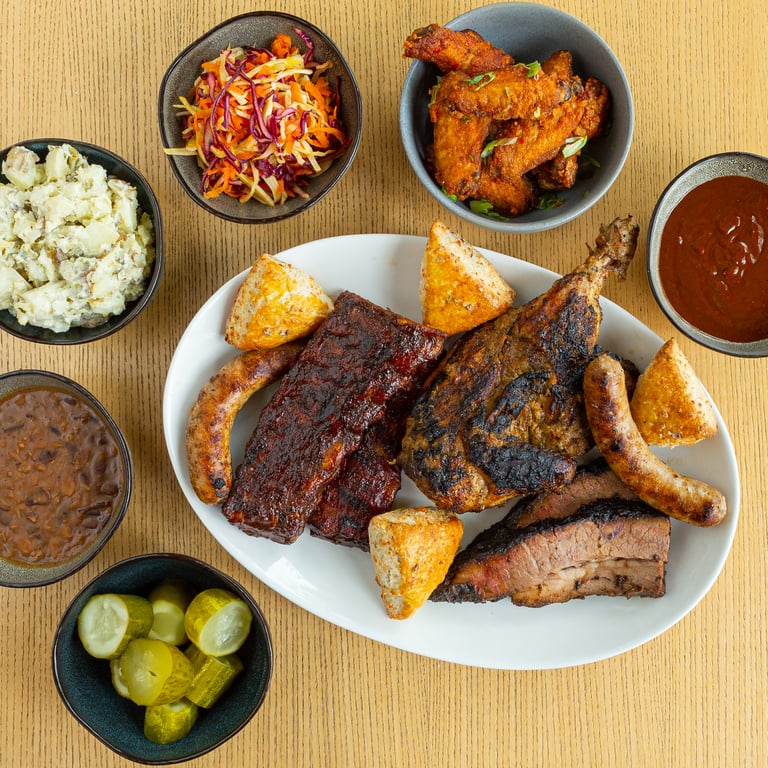 LC BBQ Platter for 3-4