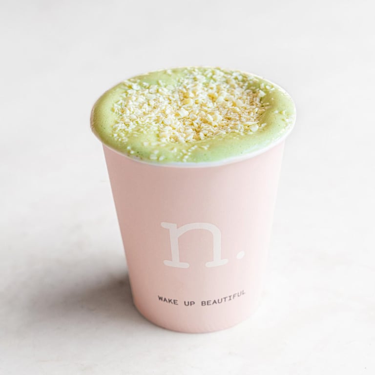 Organic White Chocolate Matcha Latte