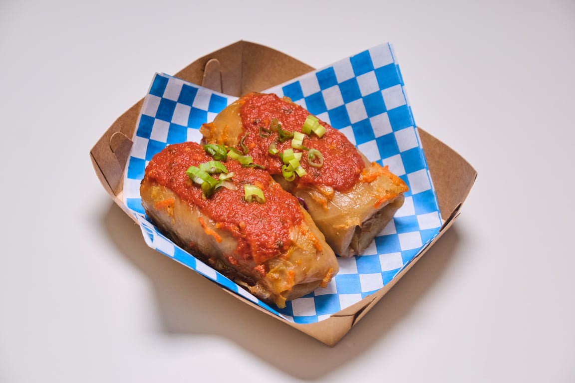 Meat Cabbage Roll in Red Sauce, 1 pcs