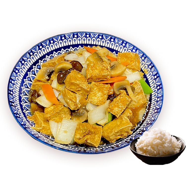 (Weds SP) Braised Tofu Rice 红烧豆腐饭