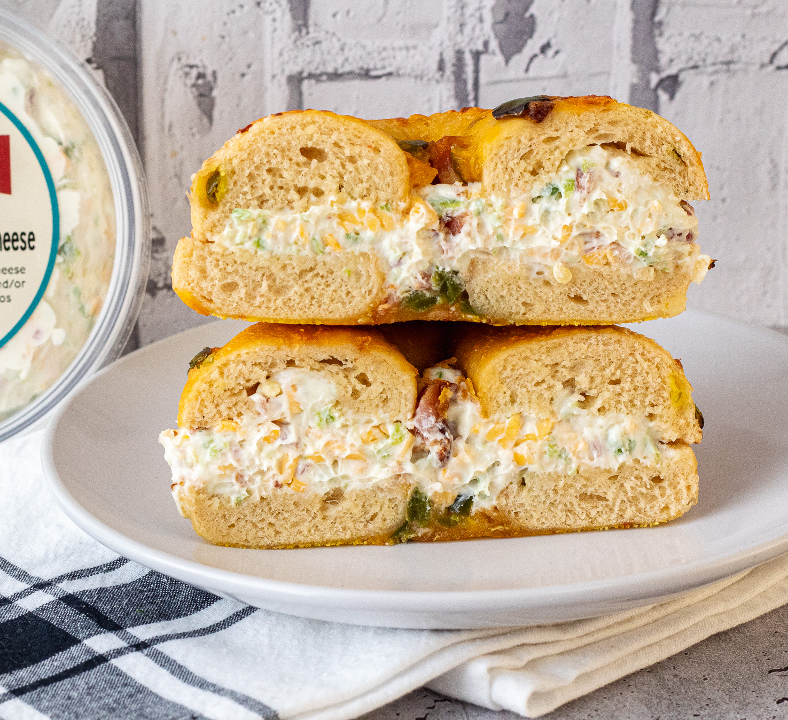 Bacon Cheddar Jalapeño Bagel