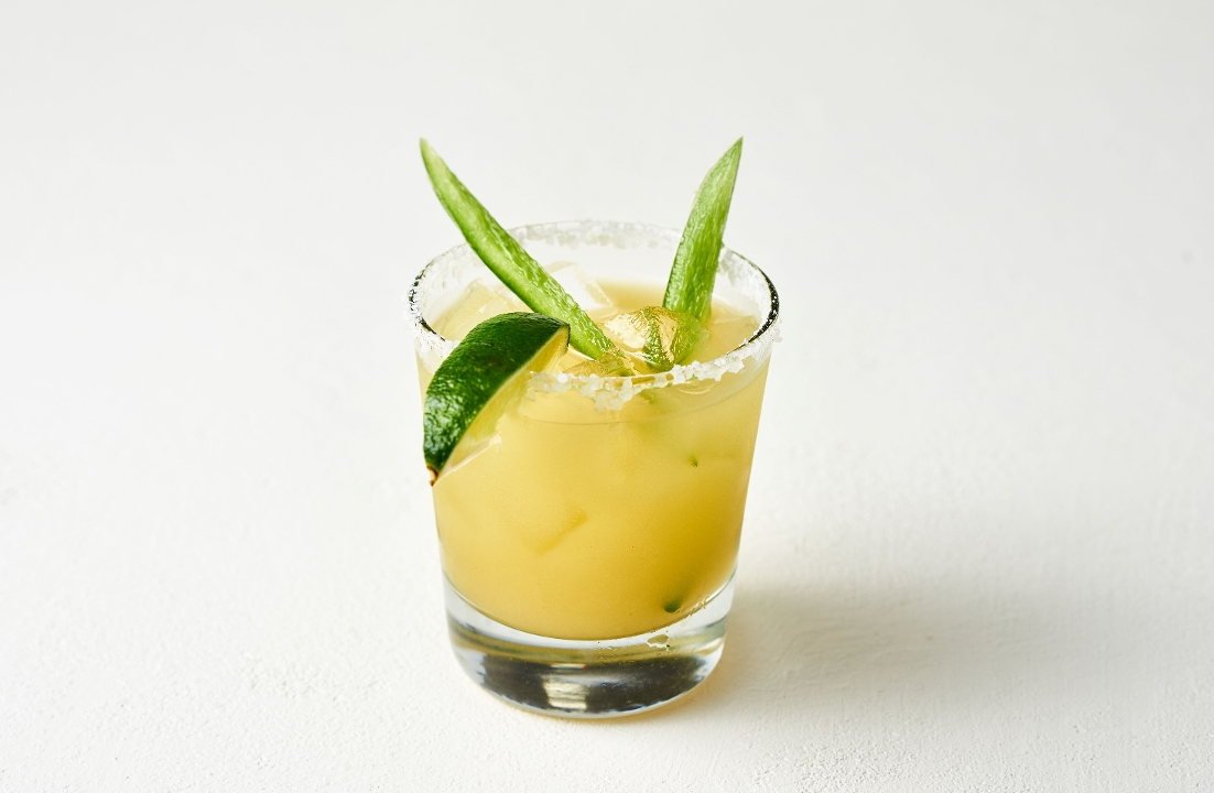 Glass of Spiced Pineapple Margarita*