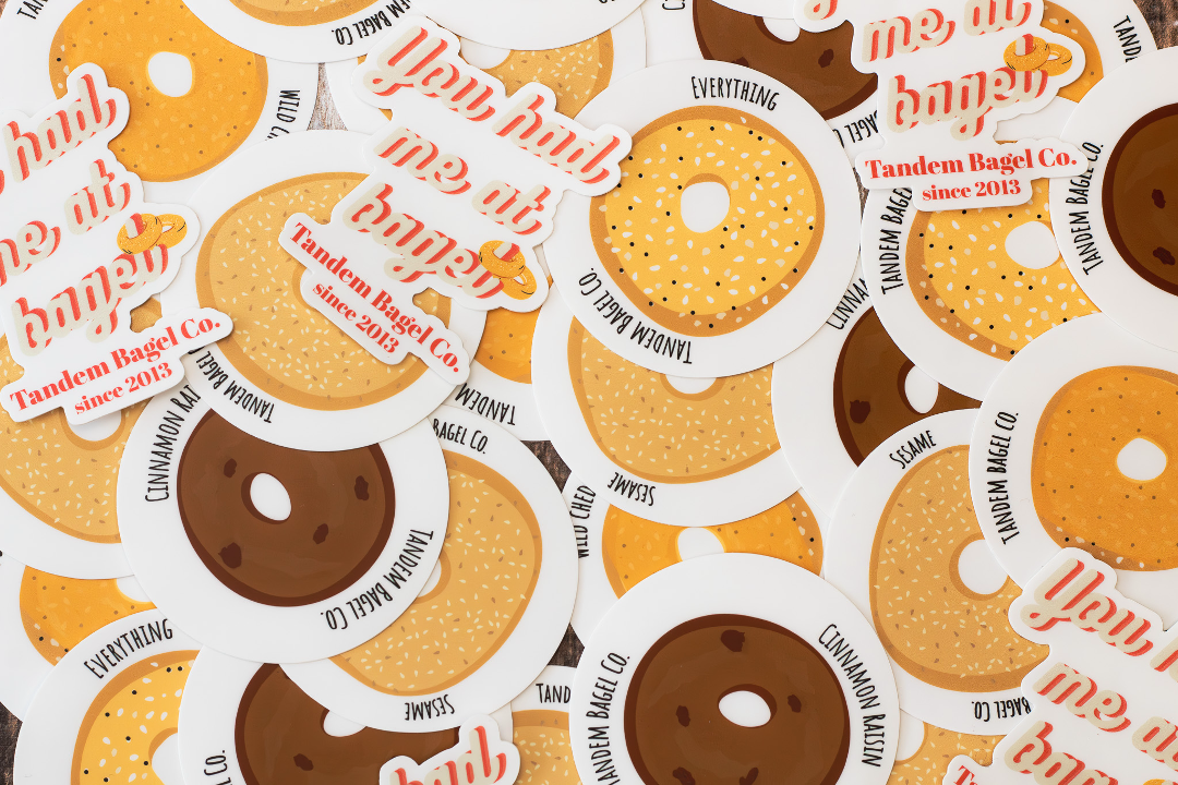 Bagel Sticker