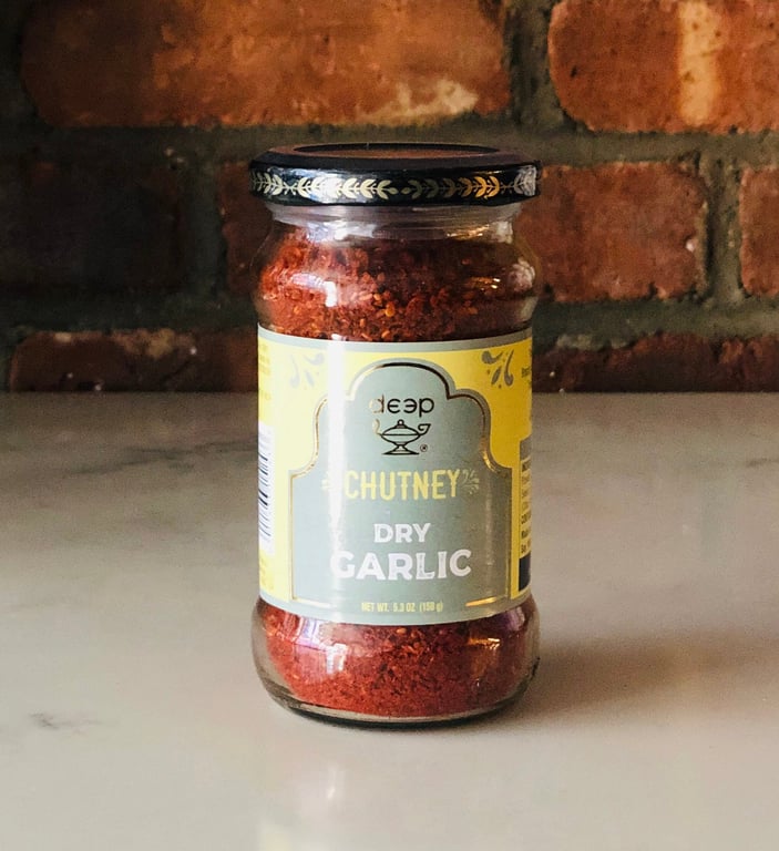 Dry Garlic Chutney by Deep