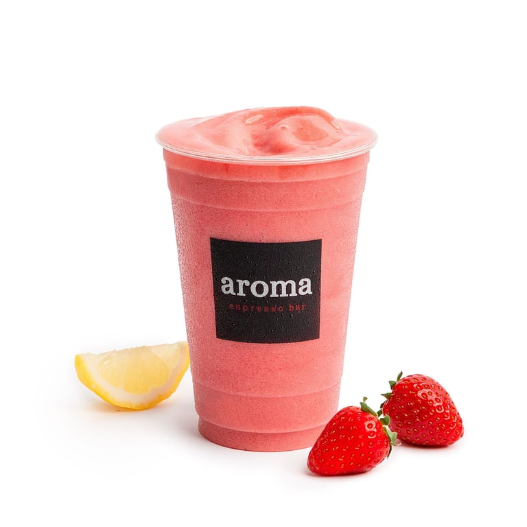 Strawberry Sorbet Smoothie