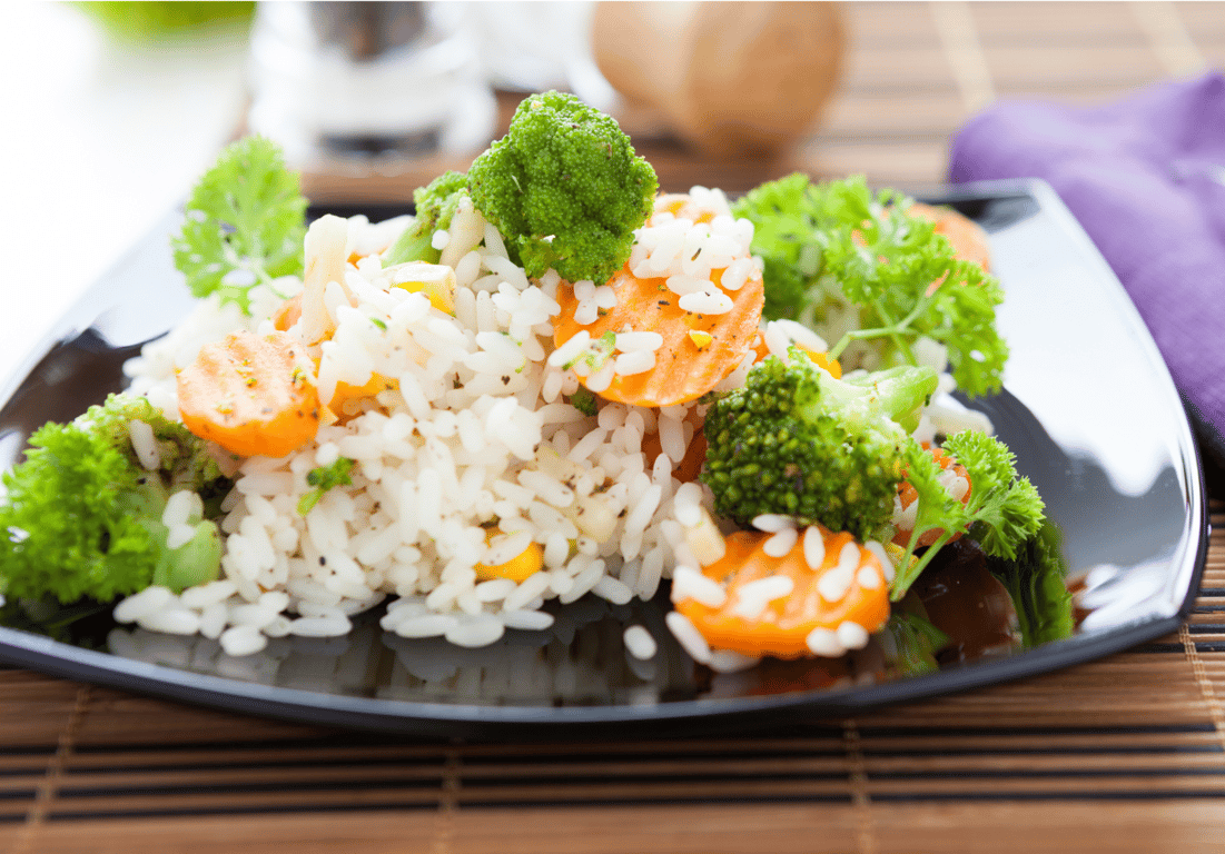 Veggie rice bowl