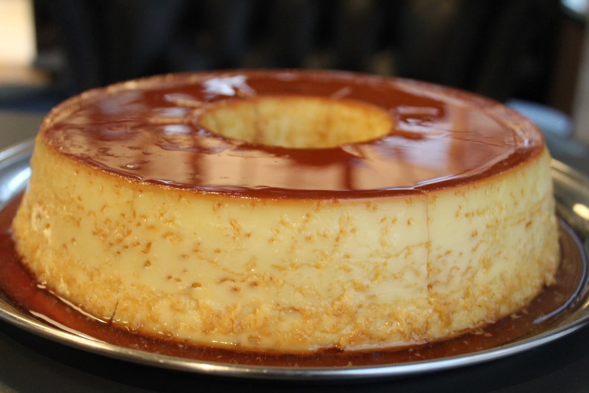 Brazilian Flan Slice