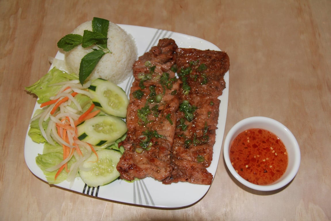 #71 Grilled Chicken with Steamed Rice