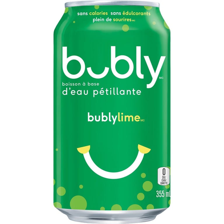 BUBLY LIME 355ML