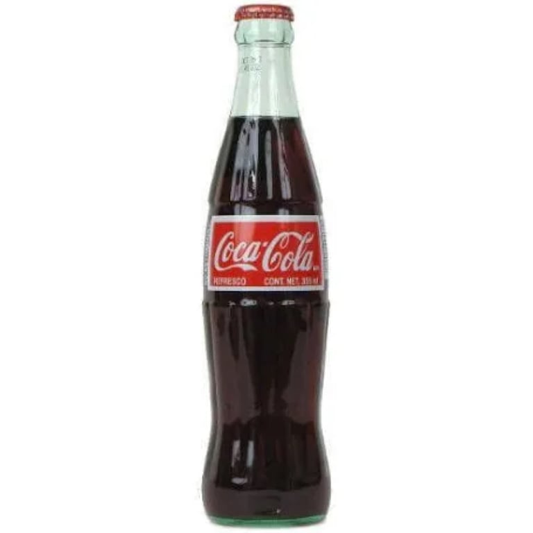 Coke glass bottle