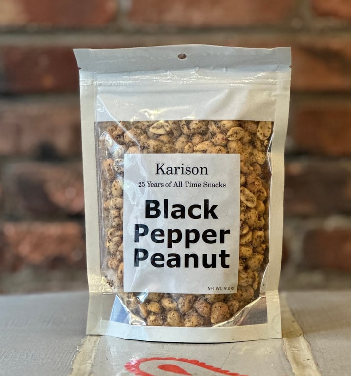 Black Pepper Peanuts by Karison Foods