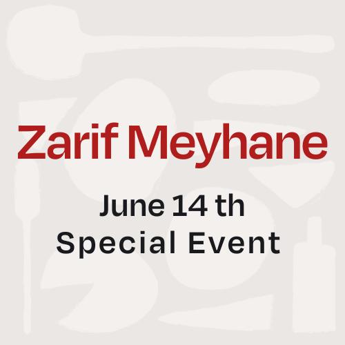 June 14, Special Event - Zarif Meyhane