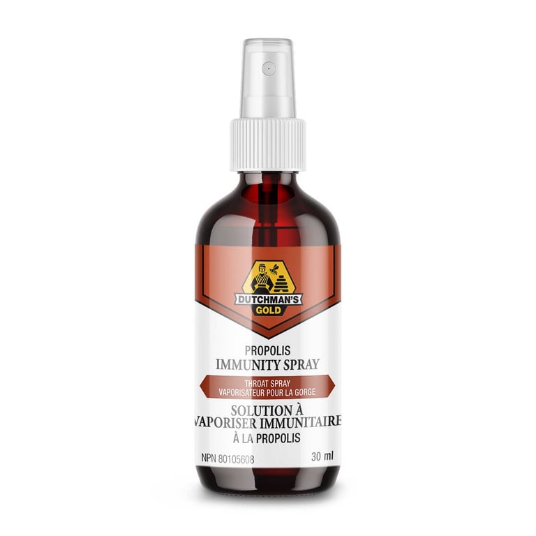 Dutchman's Gold - Propolis Immunity Throat Spray: 30ml