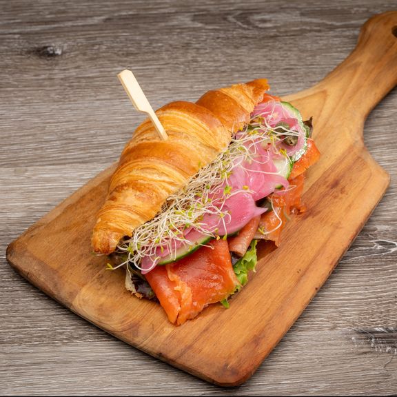 Smoked Salmon Croissant