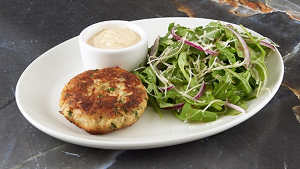 Jumbo Lump Crab Cake Appetizer