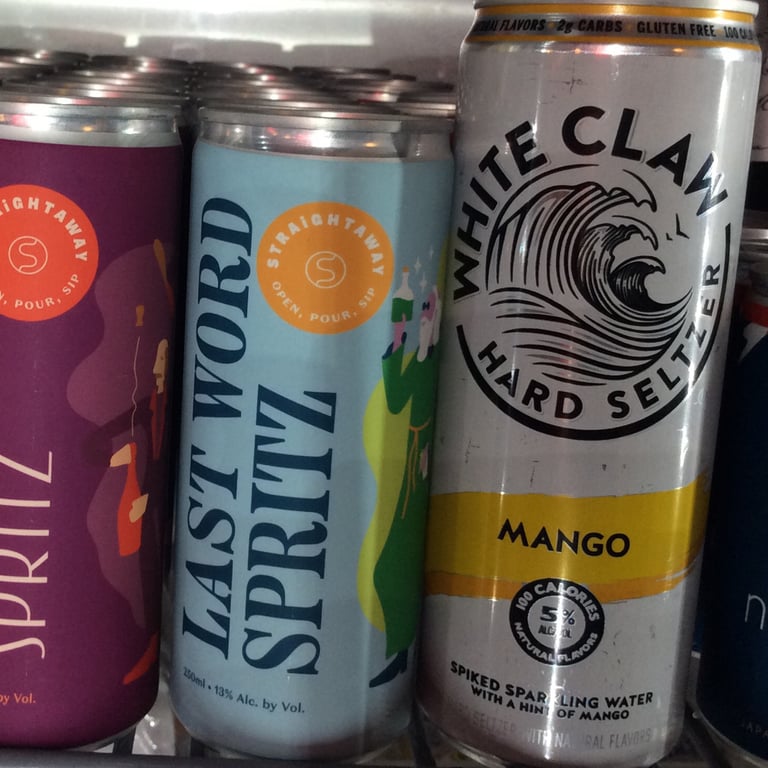 Hard Seltzers & Canned Cocktails